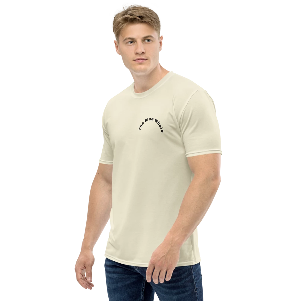 Men's Crew Neck T-Shirt The Blue Whale
