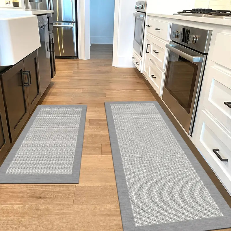 2-Pack Non-Slip Stylish Kitchen Mats