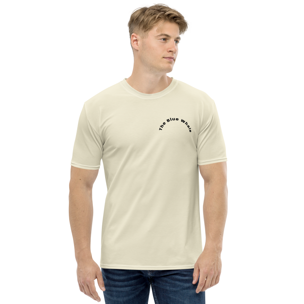 Men's Crew Neck T-Shirt The Blue Whale
