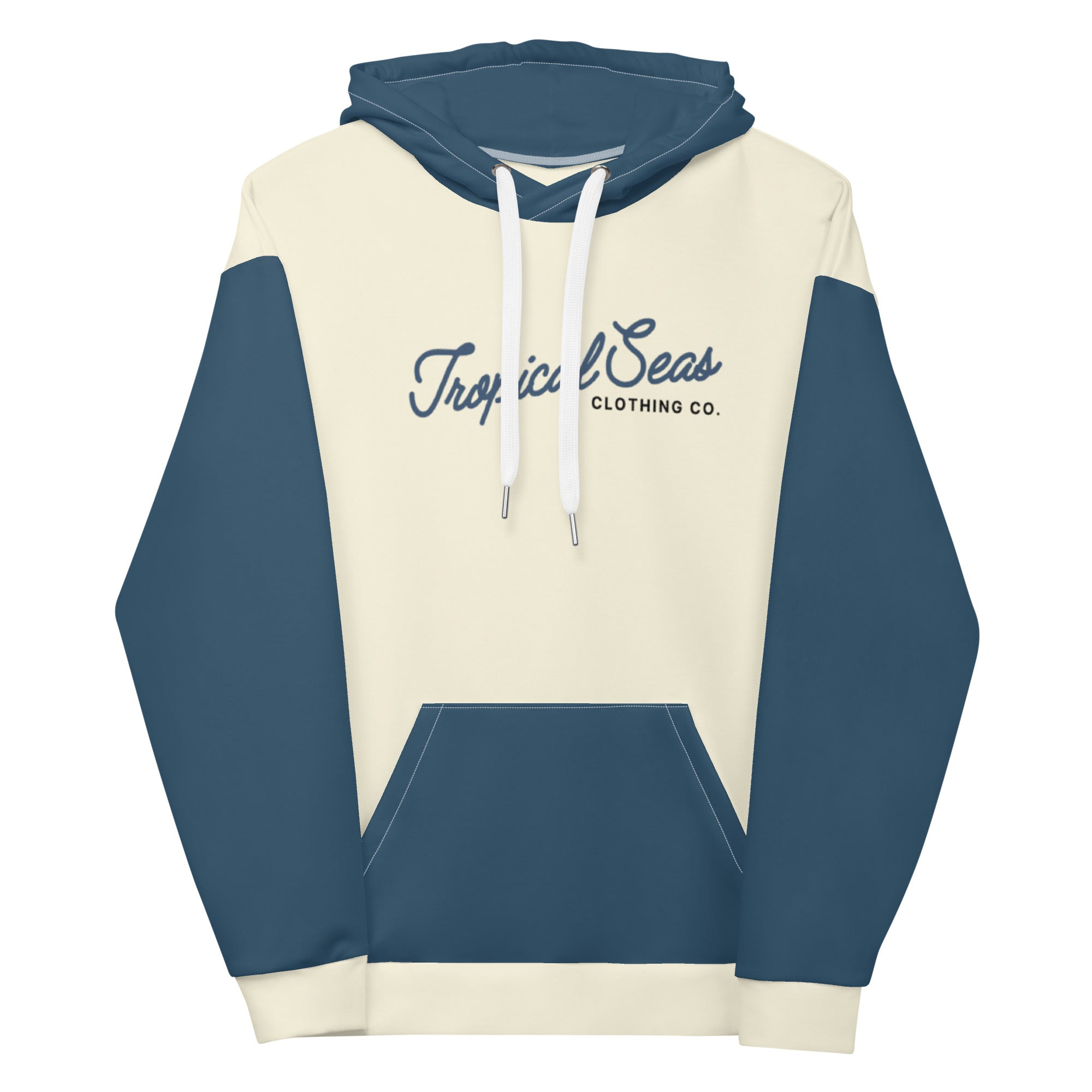 Maritime Dual-Tone Fleece Hoodie Tropical Seas