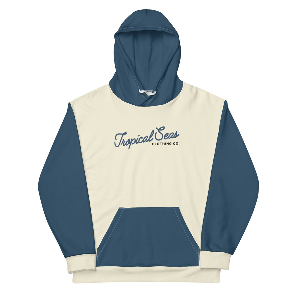 Maritime Dual-Tone Fleece Hoodie Tropical Seas