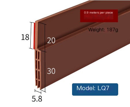 Seal&Shield Door Strip: Soundproof, Windproof, Waterproof