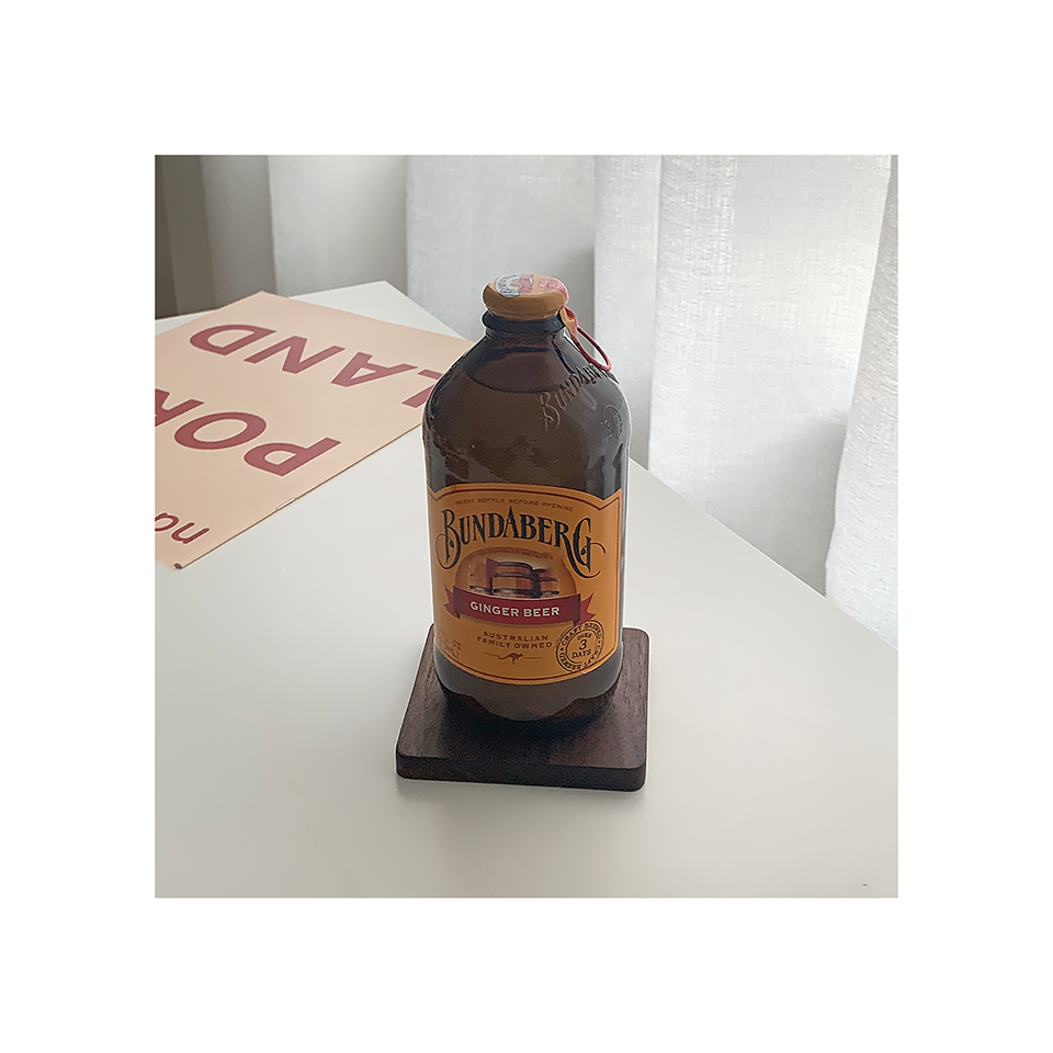 Handcrafted Japanese Walnut Insulated Wooden Coaster